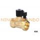 2'' Water Fountain Brass Solenoid Valve Underwater Waterproof IP68