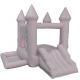 Toddler jump house jumping combo wedding decoration bouncer white inflatable slide bouncy castle