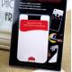 Promational gift smart 3M sticky silicone card holder