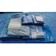 Hospital Disposable Sterile Drape Lower Extremity Packs / Top Extremity Set
