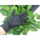 latex free black nitrile examination gloves highly durable for hospital