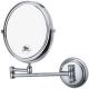 Hotel Style Double Side Wall Mounted Magnifying Mirror With Metal Frame