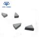 100% Raw Tungsten Carbide Tip , Tungsten Carbide Hard Mental Carbide Brazed Tips