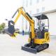 Road Equipment Small Digger Construction Small Home Garden Micro Earth Moving Machinery Mini Excavator