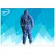 CPE disposable painters coveralls Waterproof Gown With Knitted Cuff