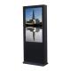 High Brightness 2500Cd/M2 Network Digital Signage Outdoor 46 Inch Floor Standing