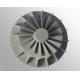 Gas turbine blade / super steel turbo wheel with vacuum casting process