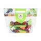 PET CPP Stand Up Fresh Fruit Food Packaging Bag  With Zipper Vent Holes