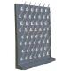 Laboratory PP Drip Rack Big Size Polypropylene Pegboard for Glassware Drying
