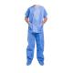 Hospital Long And Short Sleeve Surgical Disposable Scrub Suit Nonwoven Fabric