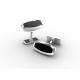 Tagor Jewelry Top Quality Trendy Classic Men's Gift 316L Stainless Steel Cuff Links ADC4