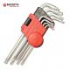 Plastic Holder Torx End Allen Key Kit 9 Pce CR-V Steel  Screwdriver and Socket set A Tamper Proof Torx