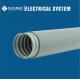 Galvanized Electrical Flexible Conduits Liquid Tight Metallic Conduit 1/4 Inch - 4 Inch