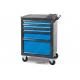 Mobile Middle Industrial Mobile Workstation Metal Powder Coating Finish Stainless Steel