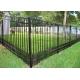 Powder Coating L2.7m Decorative Aluminium Fencing