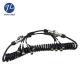 Truck Rear View Camera System Truck Trailer Coiled Cable , Waterproof 7 Pin Cable