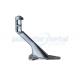 3 Inch Decorative Door Hardware Brushed Chrome Heavy Duty Handrail Brackets