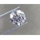 7ct Round Brilliant Cut Laboratory Created As Grown Untreated CVD Diamond With IGI Certification