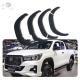 Matte Black Smooth Car Fender Flares Simple Style Abs For Toyota Revo 2015-2018