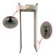 12W Walk Through Metal Detector Adjustable Sensitivity With 33 Detecting Zones