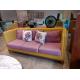 Customized Cozy Loveseat And 3 Seat Couch Rectangular 1.8m Length