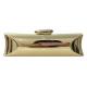 Customized Iron Metallic Clutch Bag Box Shaped With Different Metal Color