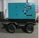 6  Cylinders Mobile Diesel Generator Water Cooling Low Fuel Consumption