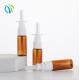 0.12ml/T 35ml Nozzle Nasal Spray Pumps Amber Saline Pump Spray 10/410
