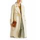                  Wool Blend Peacoat Double-Breasted High Quality Trench Coat Women Long Coats for Ladies             