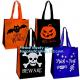 Halloween All Hallow Cheap promotional colorful ultrasonic 90g non woven bag/eco friendly document tote bag, bagease