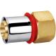 Custom Brass Compression Fittings Female Straight Union Fitting