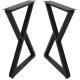 Modern Customized Steel Bench Table Leg for Heavy Duty Furniture Applications