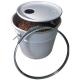 5 Gallon Food Safe Metal Buckets For Coffee Bean Storage And Transportations