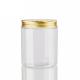 Fuyun Clear Plastic Jar Containers,Plastic Storage Jars with Foam Liner By Stalwart- For Travel, Creams, Liquids, Makeup