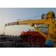 Steel hydraulic crane Pedestal crane 30t with ABS Class and advanced components