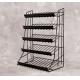 Convenience Store 5 fixed Wire display racks replacement for display candy and snack