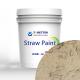 Natural Straw Colour Paint Ecological External