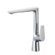 Cold And Hot OEM Kitchen Sink Faucets Chrome Brass Single Lever