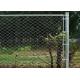 3.5mm Wire Diameter 6 Foot Chain Link Fencing Protection Diamond Mesh