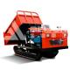 2 Ton Crawler Dumper Truck With Customizable Cargo Box And Remote Control Option