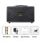 70W Wooden Portable Outdoor Bluetooth Speaker With 2 Mic 4 Ohms Impedance