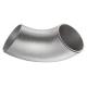 Duplex Stainless Steel Pipe Fittings 90 Degree Elbow Long Radius Bend UNS S32750