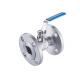 1 PC flange floating ball valve