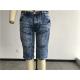 Fashion Mens Denim Jacket And Jeans Medium Wash Bermuda Jean Shorts TW81224