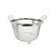 Silicone Handle BF04 Stainless Steel Mesh Filter Baskets Metal Steamer 6QT