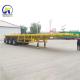 50T Load Capacity Flatbed Container Semi Trailer for Durable Heavy Duty Transportation