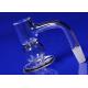 14mm Male Quartz Glass Nail Burner Turp Slurper Design Banger ISO9001