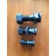 Black Oxygen Surface Track Bolts And Nuts 4F3650 Bulldozer Excavator Spare Parts