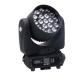 Disco Concert Stage Moving Head Light Rgbw LED Wash With Zoom 19pcs 15w Lamp