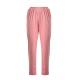 Leisure Pink Ladies Slim Fit Trousers Jersey Pant For Spring / Autumn OEM ODM